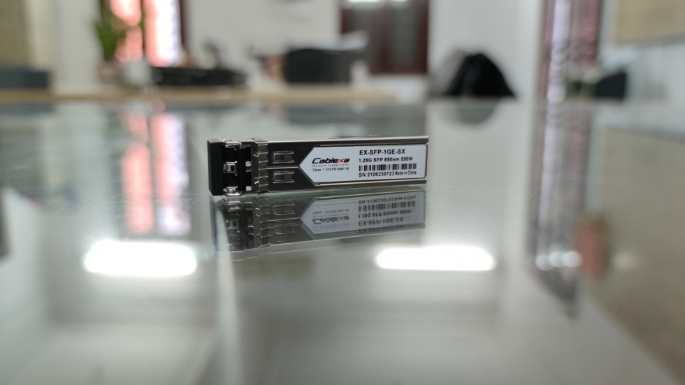 Juniper SFP 1000BASE-SX, LC connector, 850nm, 550m reach on multimode fiber