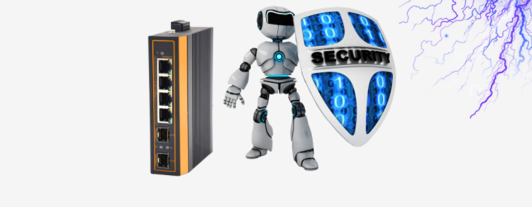 switch công nghiệp POE 4 port
